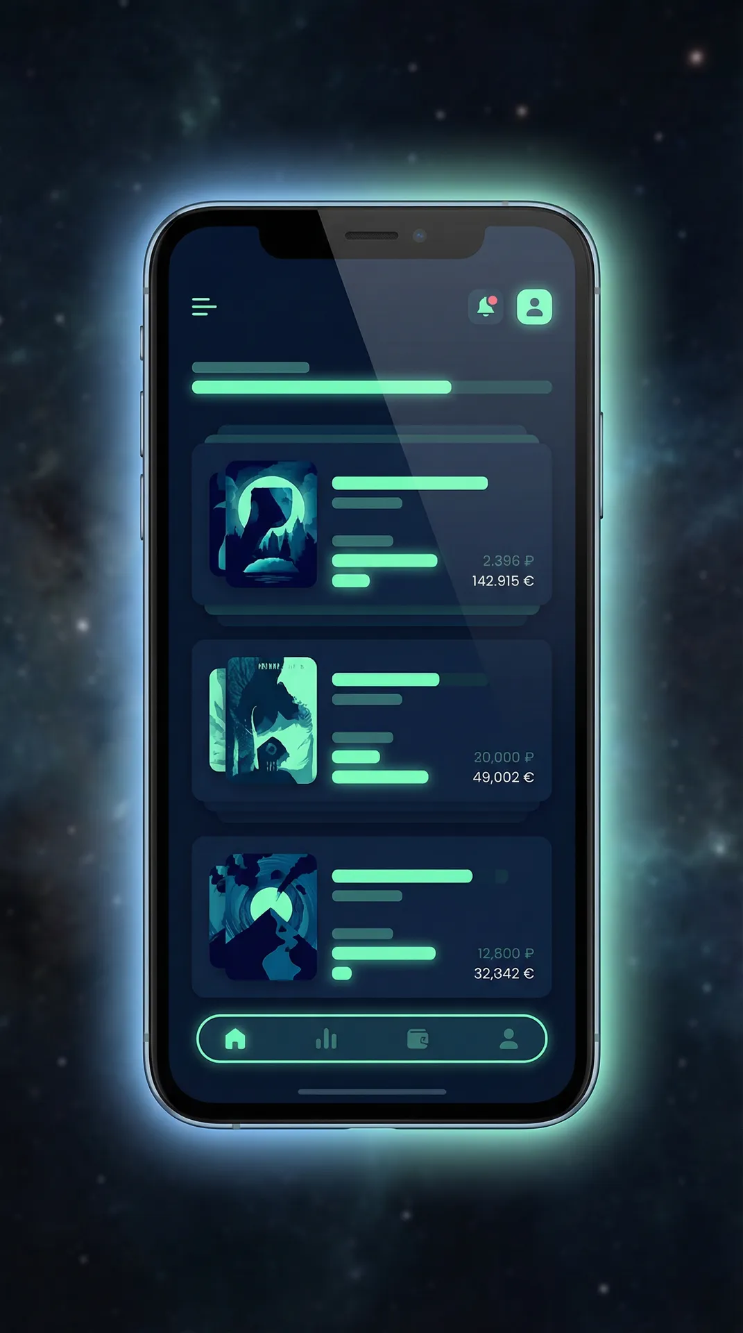 创投光影APP界面展示